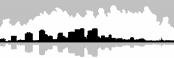 Cleveland Skyline Silhouette Outline at GetDrawings.com | Free for ...