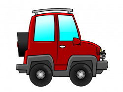 Red Suv Clipart