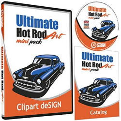 Amazon.com: Hot Rod Cars Clipart-Vinyl Cutter Plotter Images-Vector ...