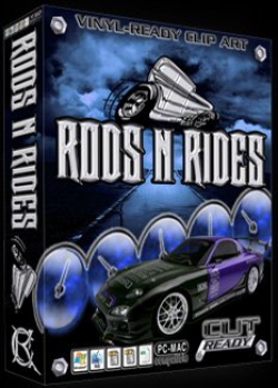 Amazon.com: Rods N Rides Vehicle Vector Clipart Vinyl Cutter Slgn ...