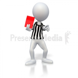 Soccer Referee Red Card - Sports and Recreation - Great Clipart for ...