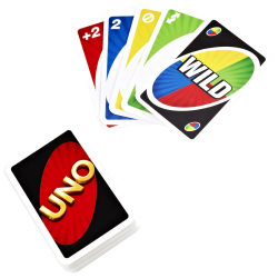 Wild Card Uno Card Game Clipart