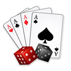 Amazon.com: Cards Dice Casino Poker Player Blackjack Vinyl Sticker ...
