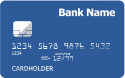 OnlineLabels Clip Art - Credit Card (Front)