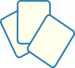 Card Deck Blue Clip Art at Clker.com - vector clip art online ...