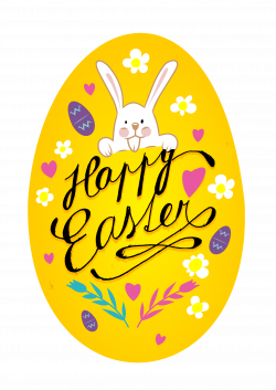 Clipart - Happy Easter! Greeting card