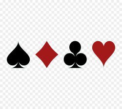 Euchre Suit Playing card Clip art - Heart Playing Cards png download ...