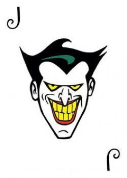 Joker Playing Card | ... » Batman: Batcave Playset – JOKER CARD ...