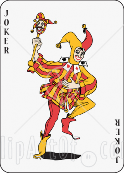 Joker Playing Card Clipart