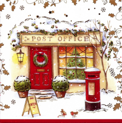 51 best A Postal Christmas images on Pinterest | Retro christmas ...