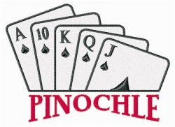 Pinochle Cards Embroidery Designs, Machine Embroidery Designs at ...