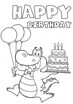 clipart birthday cards cool and funny printable happy birthday card ...