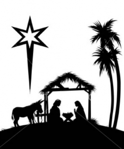 Nativity Silhouette Clipart at GetDrawings.com | Free for personal ...