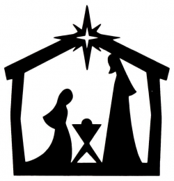Manger Silhouette Clip Art at GetDrawings.com | Free for personal ...