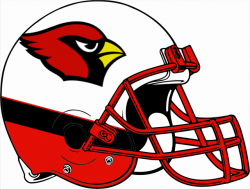 Team Mascot: Cardinals - Michigan HS Helmet Project