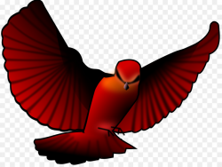 Bird Northern cardinal Clip art - flying bird png download - 2400 ...