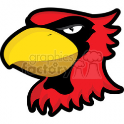 Royalty-Free cardinal mascot 384858 vector clip art image - EPS, SVG ...