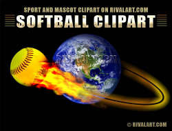 Softball Clipart on Rivalart.com