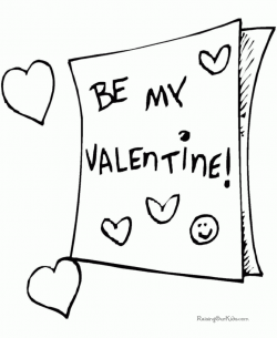 Valentine Card Clipart Black And White – Valentine's Day Info