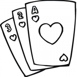Images For Kids Playing Cards Clipart - Clip Art Library