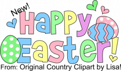 Happy Easter Graphics Collection||Country Clipart by Lisa
