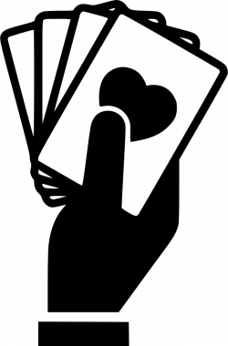 Hand Holding Playing Cards Svg Png Icon Free Download (#549562 ...