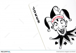 The Joker Playing Poker Cards Stock Photo 35234 - Megapixl