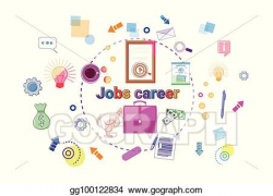 Vector Stock - Job career growth concept professional success banner ...
