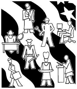28+ Collection of Different Jobs Clipart Black And White | High ...