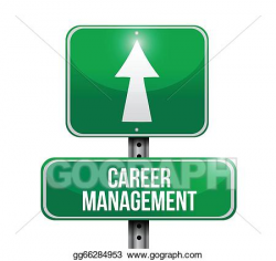 Vector Illustration - Career management road sign illustration. EPS ...