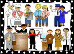 Community Helpers 2 - Jobs and Career Clip Art by Charlotte's Clips ...