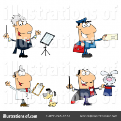 Career Clipart #1068438 - Illustration by Hit Toon