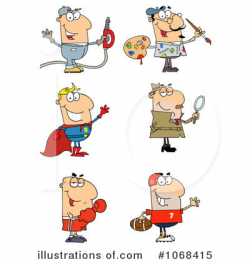 Career Clipart #1068415 - Illustration by Hit Toon
