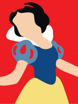 Snow White - Minimalist Art Print Adrian Mentus | Snow White ...