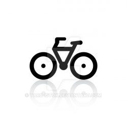 Minimalist Icon - Bicycle by taro-istok on DeviantArt