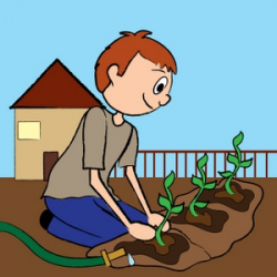 taking care of plants clipart 8 | Clipart Station