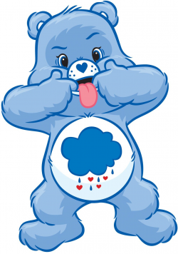 Grumpy Bear at his best! Lol! | Meet the Care Bears | Pinterest ...