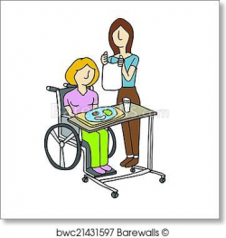 Art Print of Nursing Home Care | Barewalls Posters & Prints ...