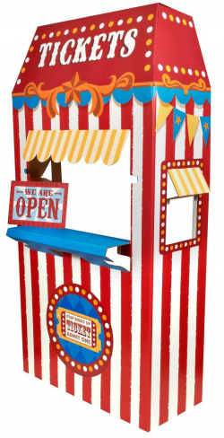 Ticket Booth Cardboard Stand from BirthdayExpress.com | max and liam ...
