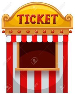 Carnival clipart ticket booth - | Circus booth ...