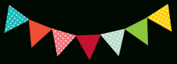 Carnival Clipart Flag Banner – Pencil And In Color Carnival ...