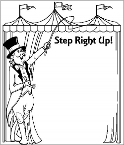 Free printable circus clip art carnivalloring page - Cliparting.com