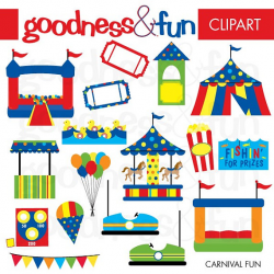 Buy 2, Get 1 FREE - Carnival Fun Clipart - Digital Carnival Fair ...