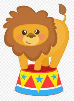 Circus Clown Lion - carnival theme png download - 2770*3696 - Free ...