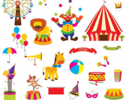 Circus clipart | Etsy