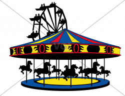 Carnival Merry Go Round and | Clipart Panda - Free Clipart Images
