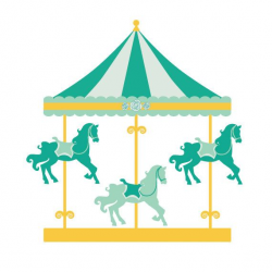 Image of Carousel Clipart #5873, Carousel Clipart Merry Go Round ...