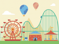 13 best amusement park images on Pinterest | Amusement parks, Clip ...