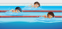 28+ Collection of Swimming Race Clipart | High quality, free ...