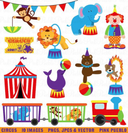 Circus Clip Art Clipart, Carnival Clip Art Clipart, Great for ...
